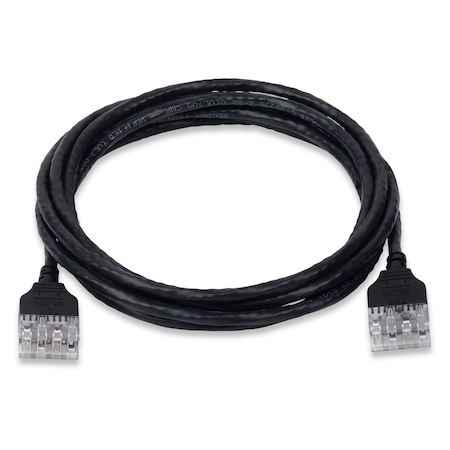 Belden CBL ASSY BIX-MOD 23-4PR SOLID, CAT6 T568B 10 FT BLACK, GIGABIX PS6+ AX101960